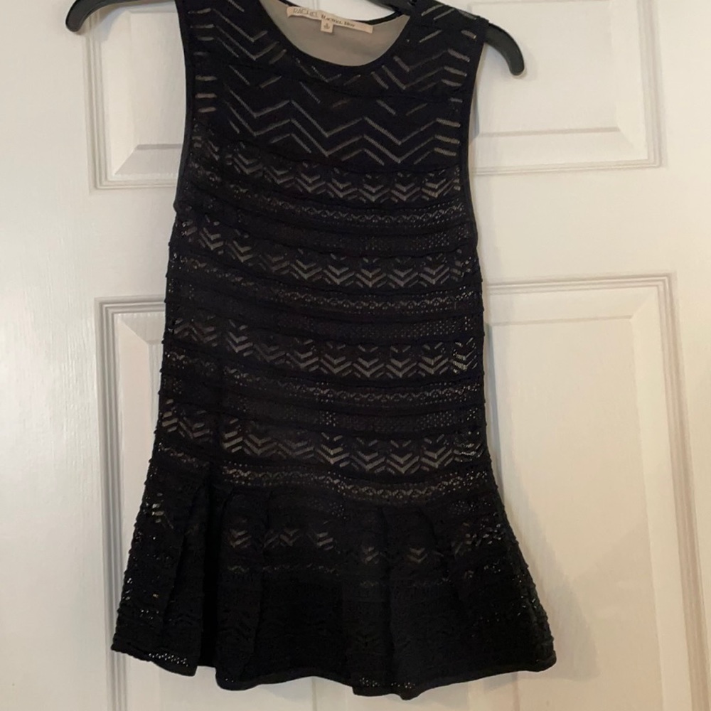 Rachel by Rachel Roy peplum lace top